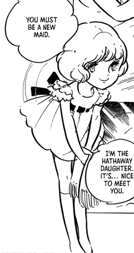 The same second dress, but without the hat.
